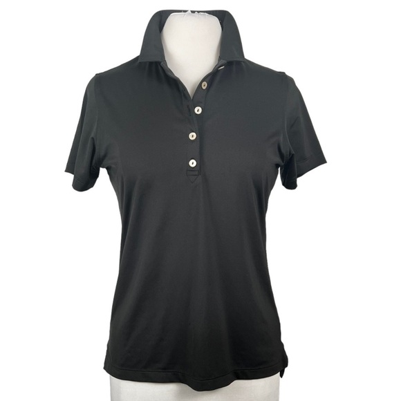 PETER Millar Sport Ladies E4 Sweat Wicking 50 UPF Short Sleeve Golf Polo Shirt - Picture 3 of 6